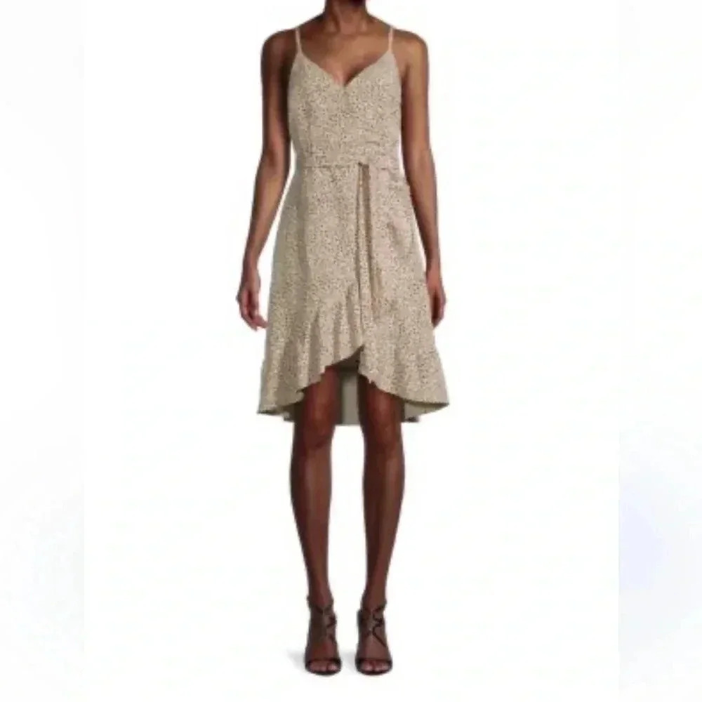 Sanctuary leopard print midi wrap dress Bianca 4